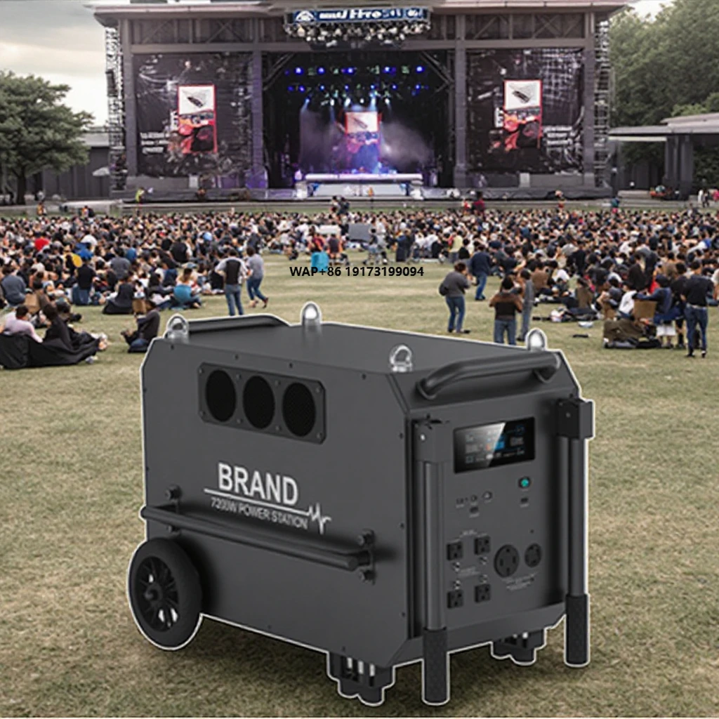 Panel Power Outdoor - ヘビーデューティー7200Wソーラー発電機ポータブル電源18650バッテリー搭載ソーラーパネル屋外用