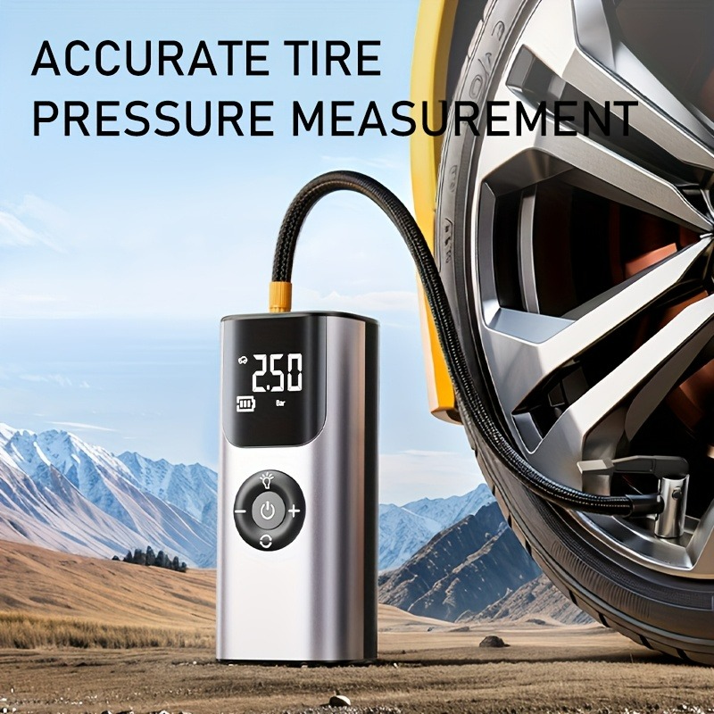 ポータブルカーエアポンプタイヤインフレータ電動エアコンプレッ - Air Compressor Portable のレビューと価格