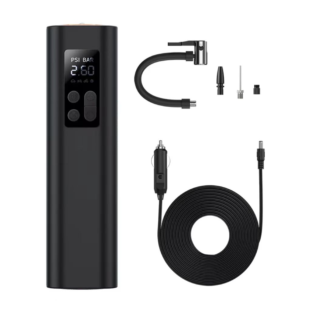 ミニポータブルABSプラスチック製ワイヤレスデジタルタイヤイ - Air Compressor Portable のレビューと価格