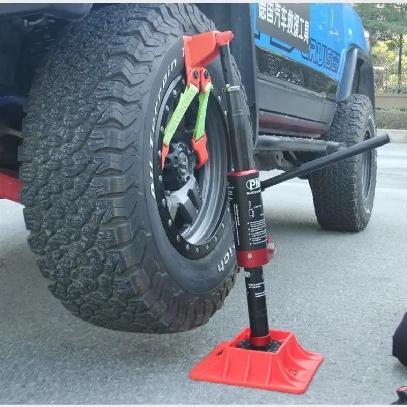 新型アウトドア脱出救助用油圧ジャッキ 強力オフロードリカバリ - Outdoor Power Jack のレビューと価格