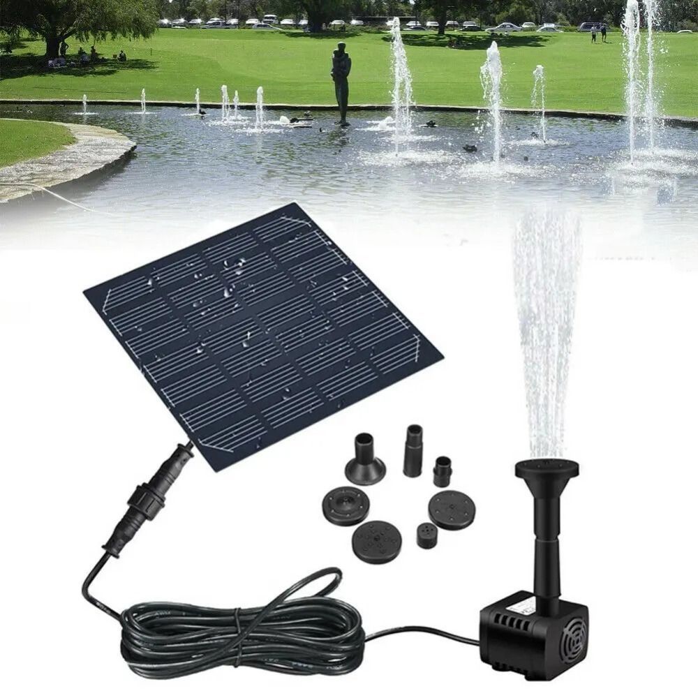 ソーラーパネルキット付きミニ噴水ポンプ,庭のプール,屋内,屋 - Panel Power Outdoor のレビューと価格