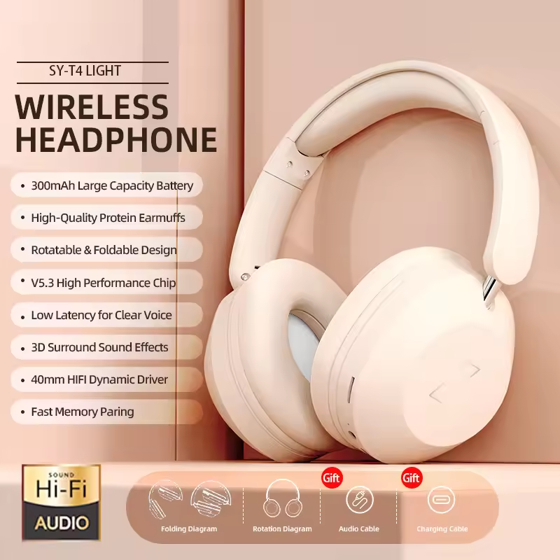 SY-T4 折りたたみ式ワイヤレス Bluetooth ヘッ - Outdoor Power Jack のレビューと価格