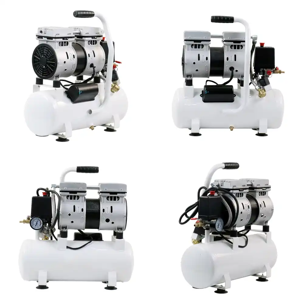 プロ仕様高品質9L 0.75HP 8Bar静音オイルフリーポ - Air Compressor Portable のレビューと価格