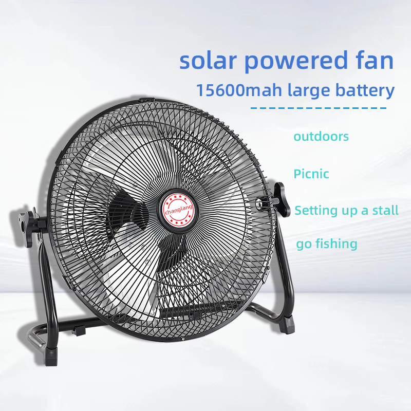 ポータブル充電式ソーラーファン、ソーラーパネル付き、電源とA - Panel Power Outdoor のレビューと価格