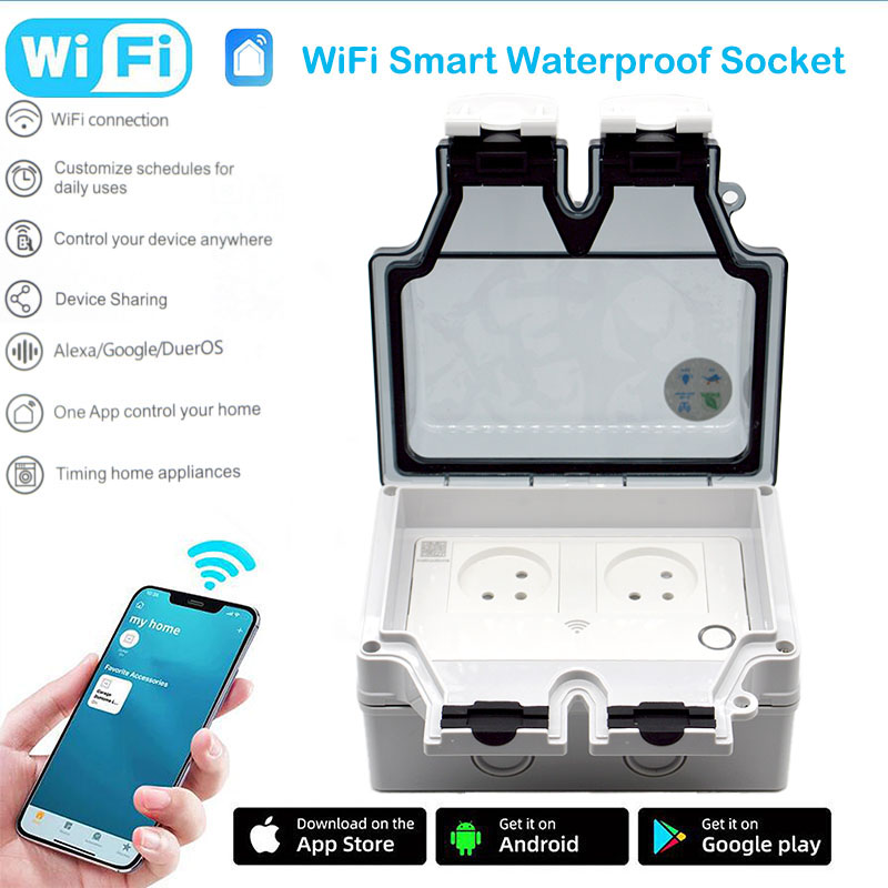 16A スマートソケット IP66 防水プラグ 86 タイプ - Outdoor Power Jack のレビューと価格