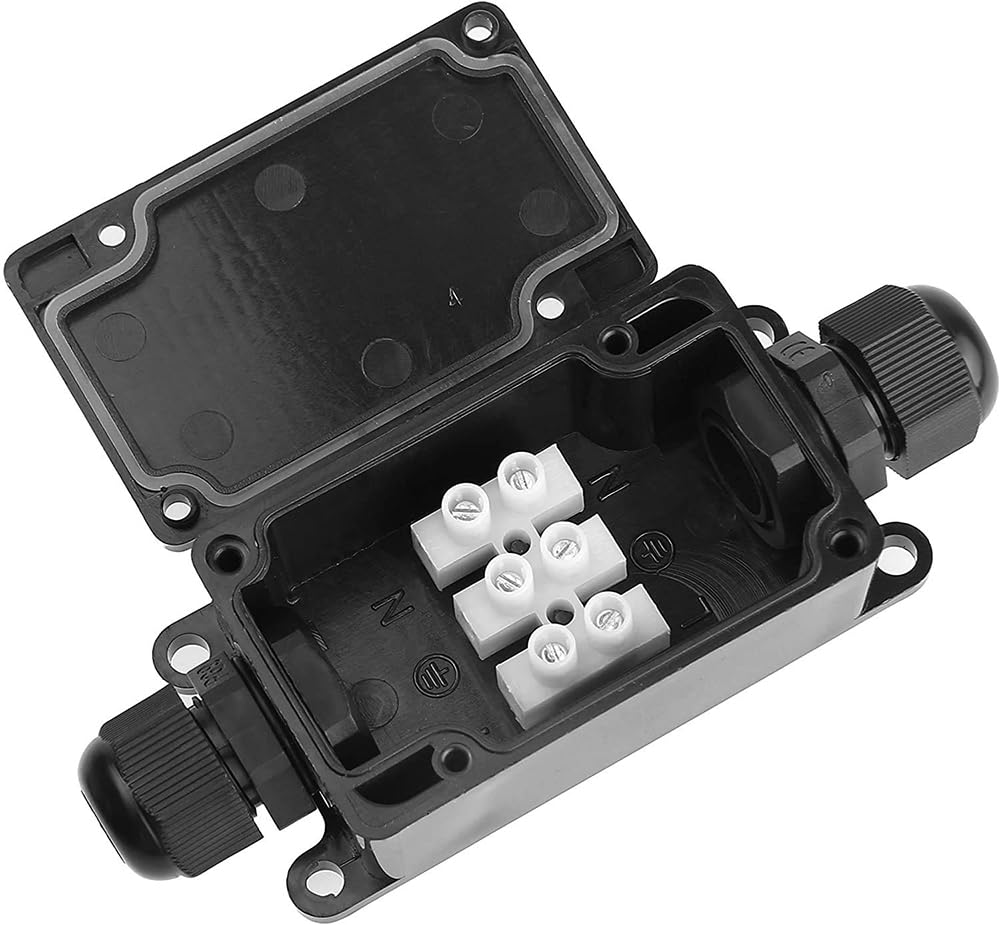 3 個 2Way IP65 防水屋外ジャンクションボックス  - Outdoor Power Line のレビューと価格